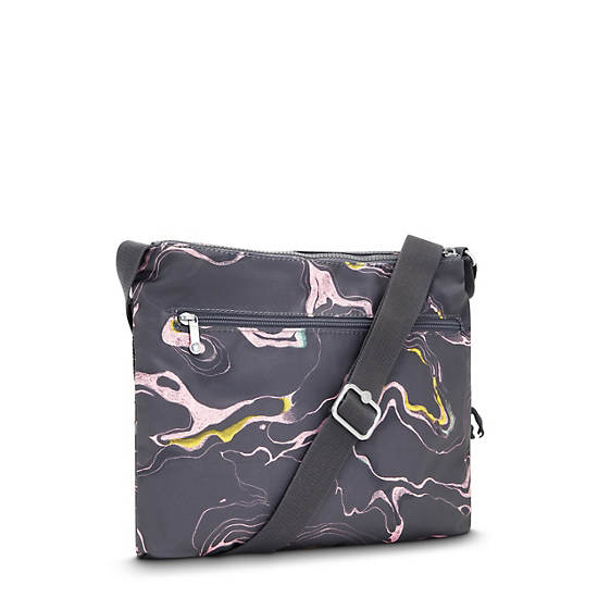 Kipling Alvar Printed Crossbody Táska Szürke Színes | HU 1068CT